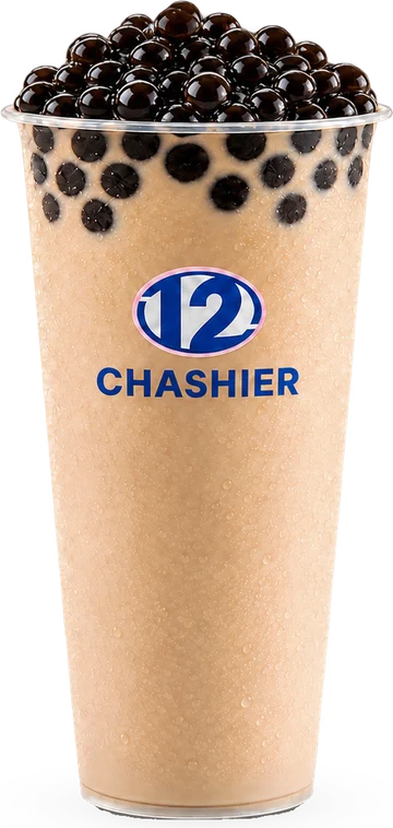 Vaso de Bubble Cha, bubble tea de Chashier