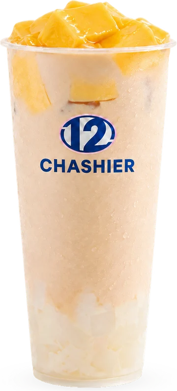Pudding Mochi Milk Green Cha, bubble tea de Chashier.