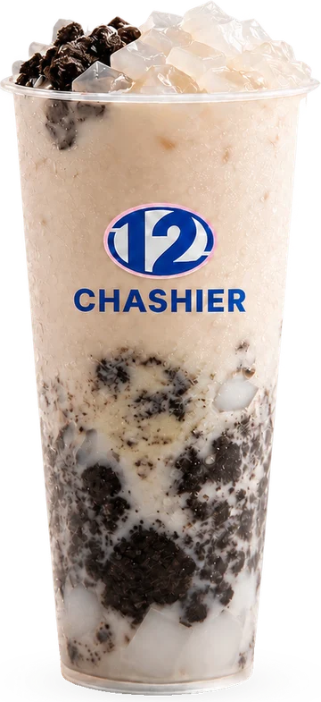 Oreo Mochi Milk Cha, bubble tea de Chashier.