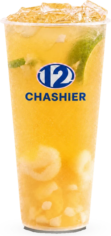 Lemon Lychee Cha, bubble tea de Chashier.