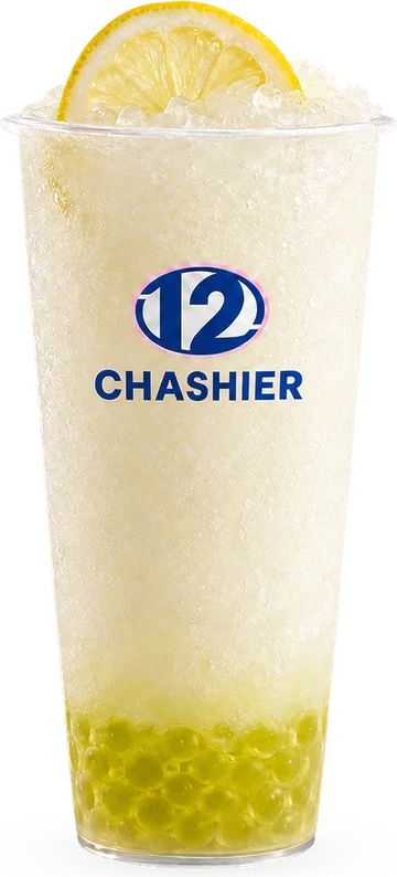 Lemon Granizado, bubble tea de Chashier.