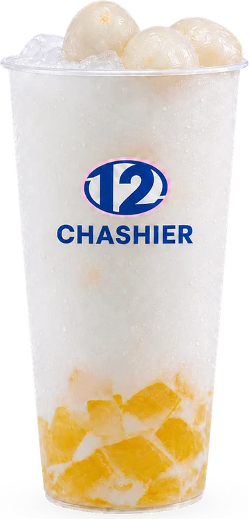 Lychee Coco Milk, bubble tea de Chashier.