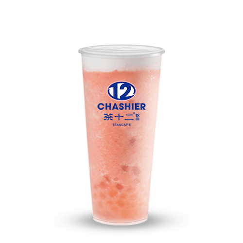 13- Cheese Cream Fresa Bubble Tea