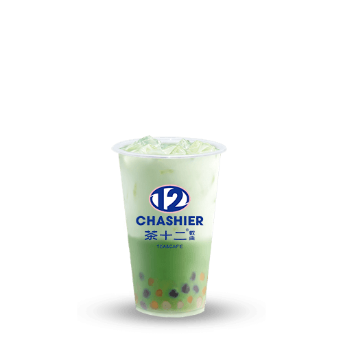 18-Matcha Latte Bubble Tea